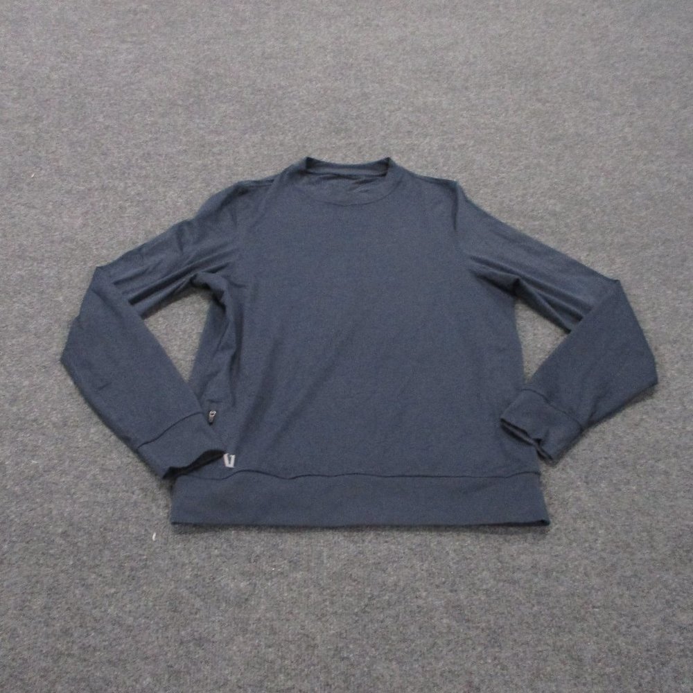 Vuori Shirt Adult S Blue Ponto Performance Crew